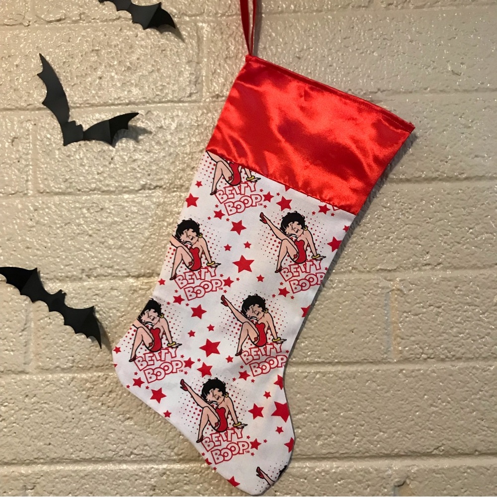 Betty Boop Christmas stocking